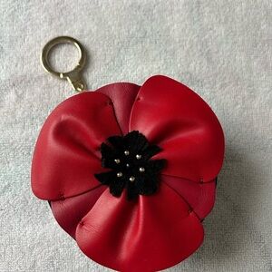 Kate Spade Poppy Coin Purse & Key Fob